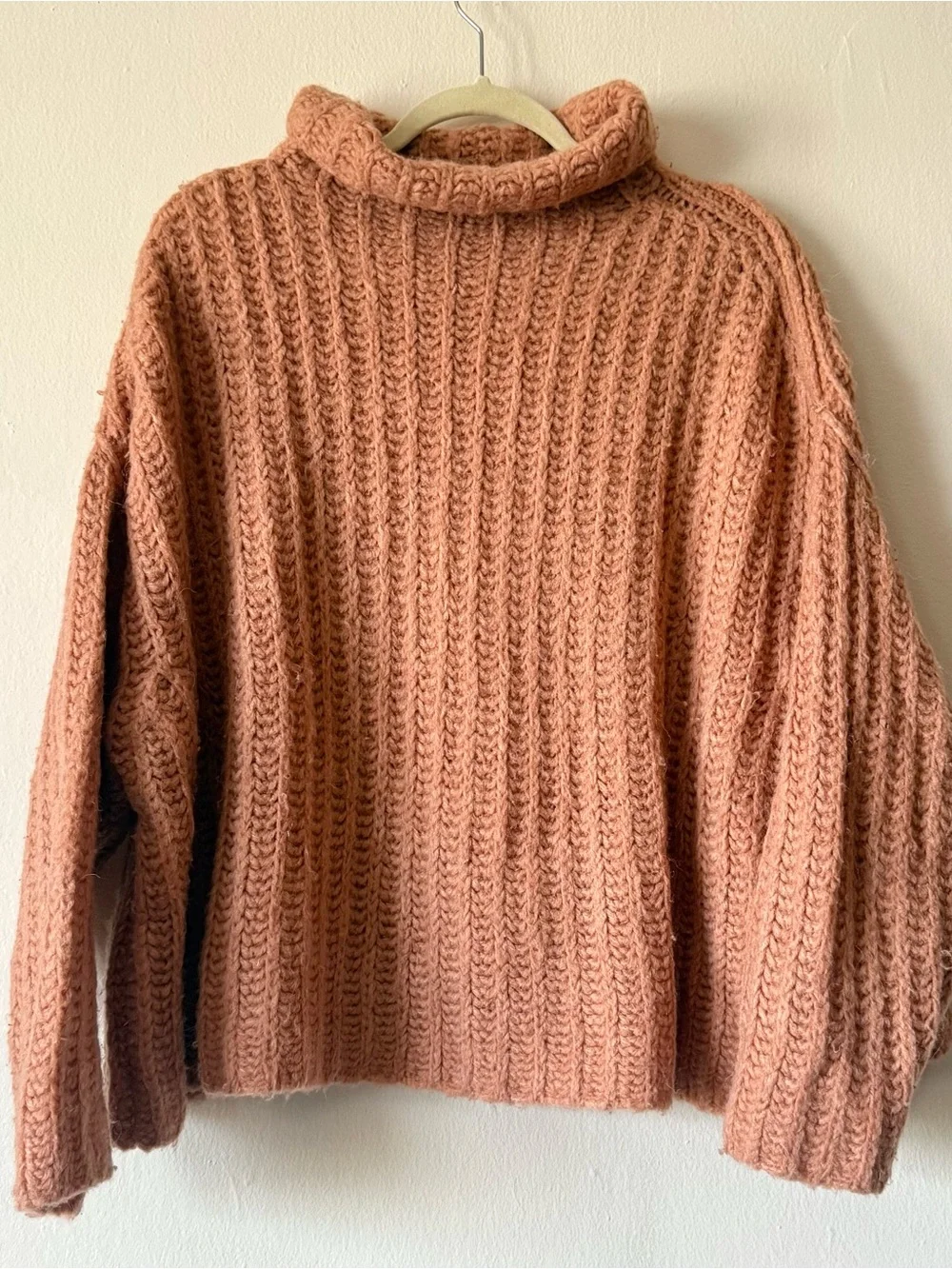 Oversized Chunky Turtleneck Sweater
